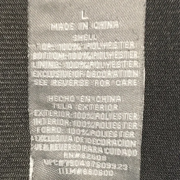 Free country full zip soft shell Jacket blue & Grey LG - Picture 10 of 14